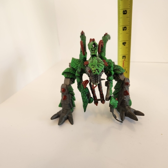 Total Chaos Thorax Green Loose 6" Action Figure McFarlane 1996 Vintage - Picture 7 of 7
